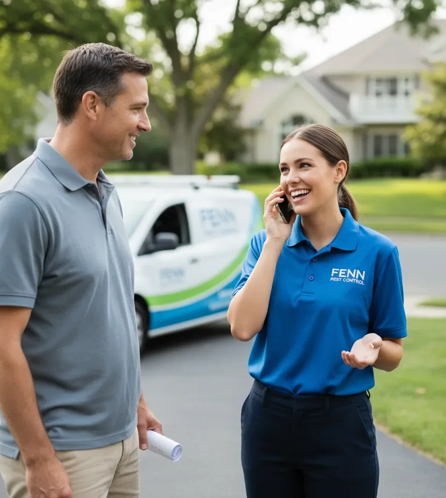 Fenn Pest Control customer support in Andreas